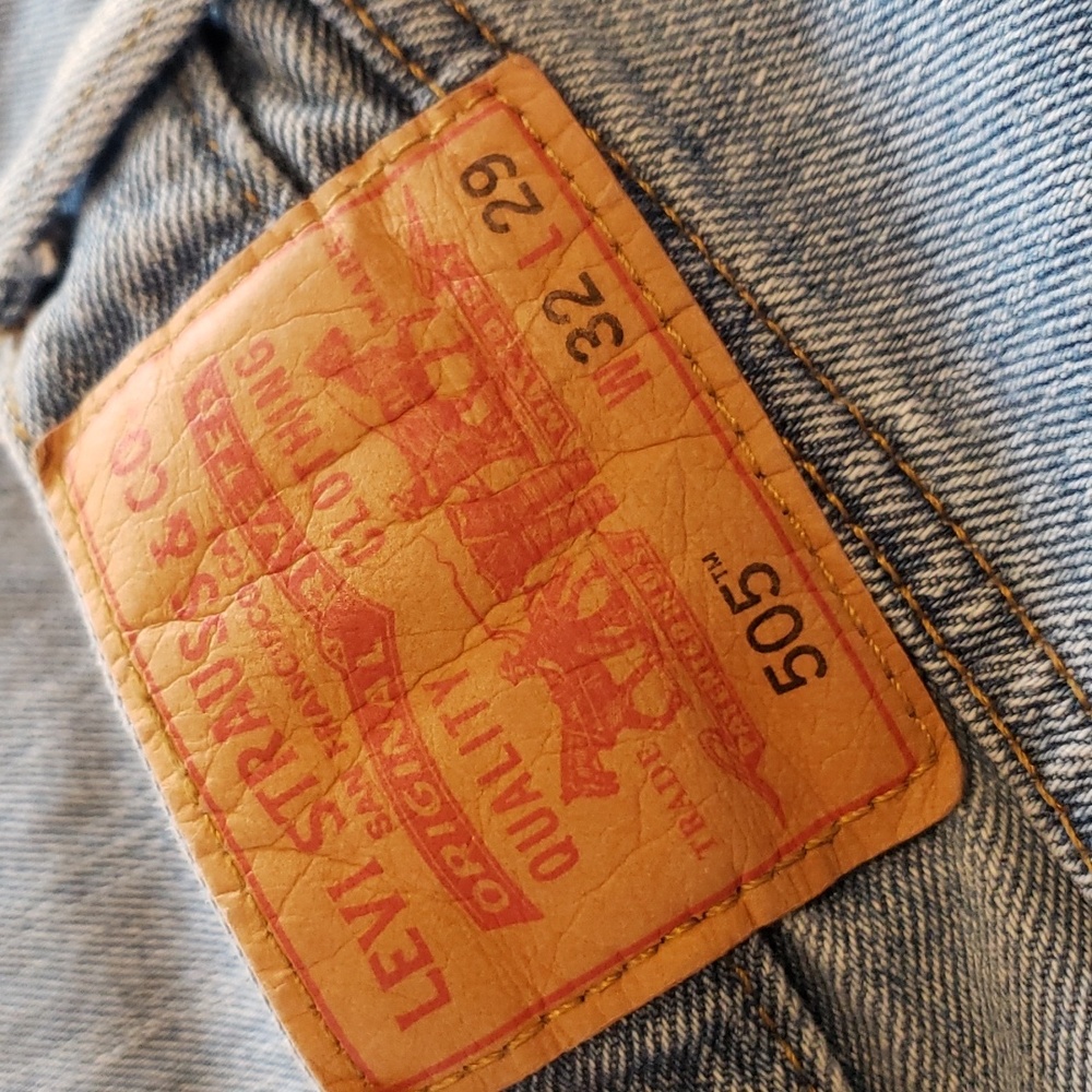 Vintage Levi's 505 Brand - Picture 8 of 9